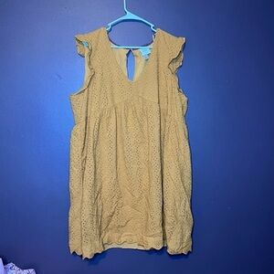 Knox Rose Yellow Mini Dress